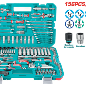 CAJA DE HERRAMIENTAS DE 156 PCS