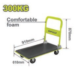 CARRO PLEGABLE CON BASE 300KG
