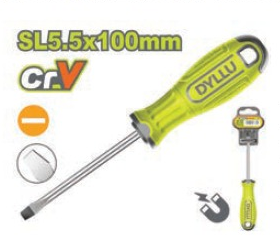 DESTORNILLADOR PLANO SL5.5 100MM