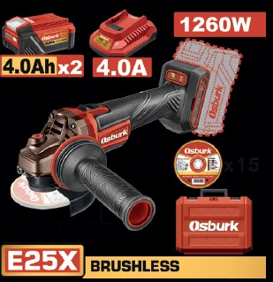 AMOLADORA ANGULAR 25V BL 1260W 115MM