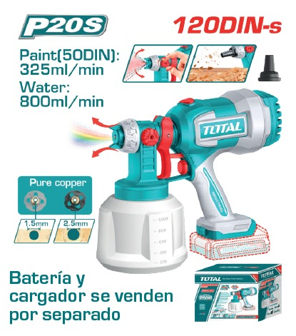 EQUIPO PARA PINTAR 20V
