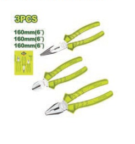 KIT DE TRES PINZAS 6"