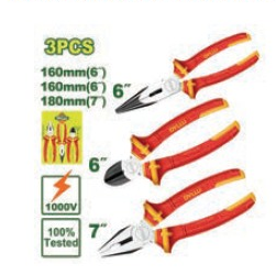 KIT DE TRES PINZAS AISLADAS 6 Y 7"