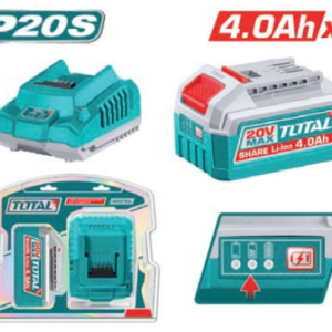 BATERÍA 20V 4.0 AH Y CARGADOR 20V 2.0 AH
