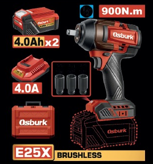 LLAVE DE IMPACTO 25V BL 900NM